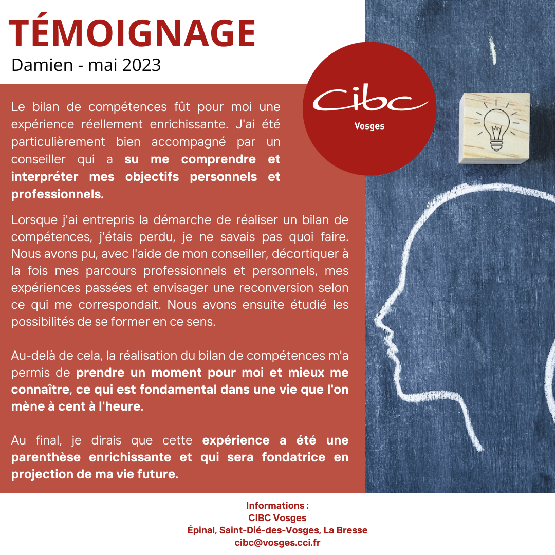 CIBC Témoignages