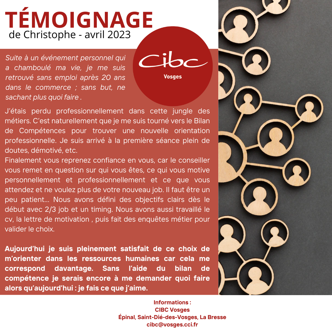 CIBC Témoignages